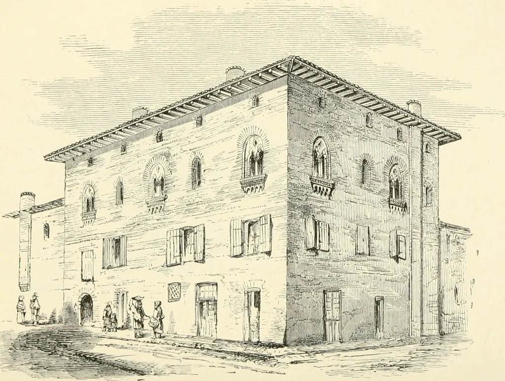 An illustration from Brick and marble in the middle ages: notes of tours in the north of Italy, 1874, leaf 109