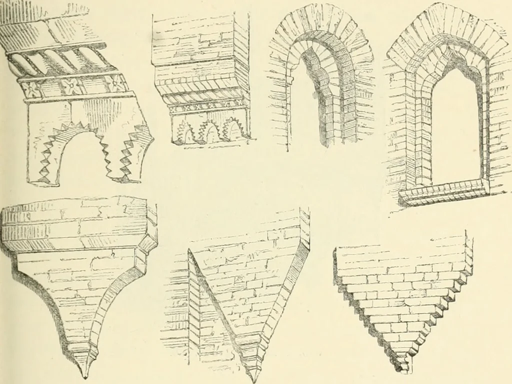 An illustration from Brick and marble in the middle ages: notes of tours in the north of Italy, 1874, leaf 110