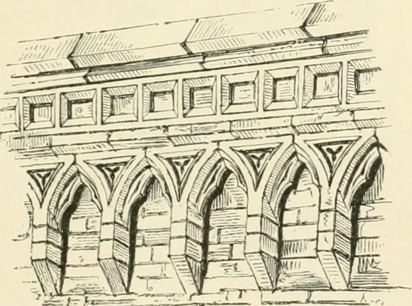 An illustration from Brick and marble in the middle ages: notes of tours in the north of Italy, 1874, leaf 118