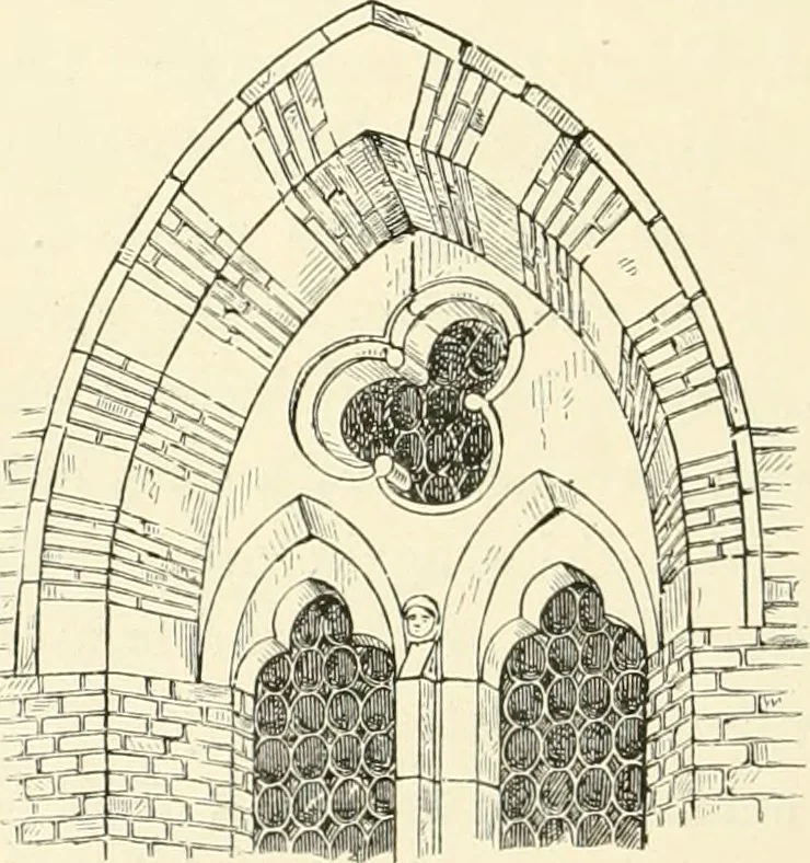 An illustration from Brick and marble in the middle ages: notes of tours in the north of Italy, 1874, leaf 145