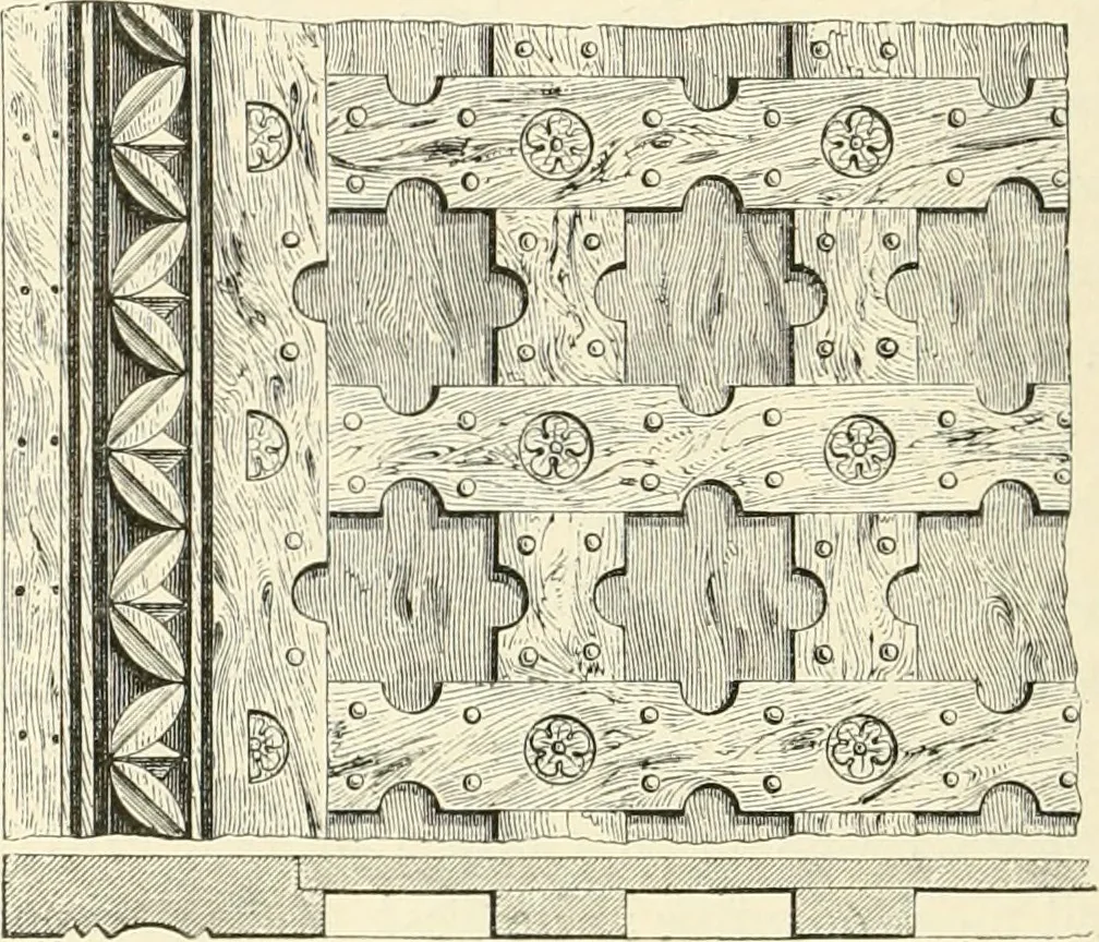 An illustration from Brick and marble in the middle ages: notes of tours in the north of Italy, 1874, leaf 147