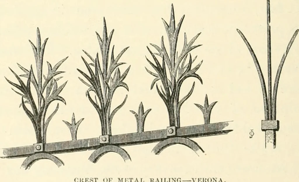 An illustration from Brick and marble in the middle ages: notes of tours in the north of Italy, 1874, leaf 157