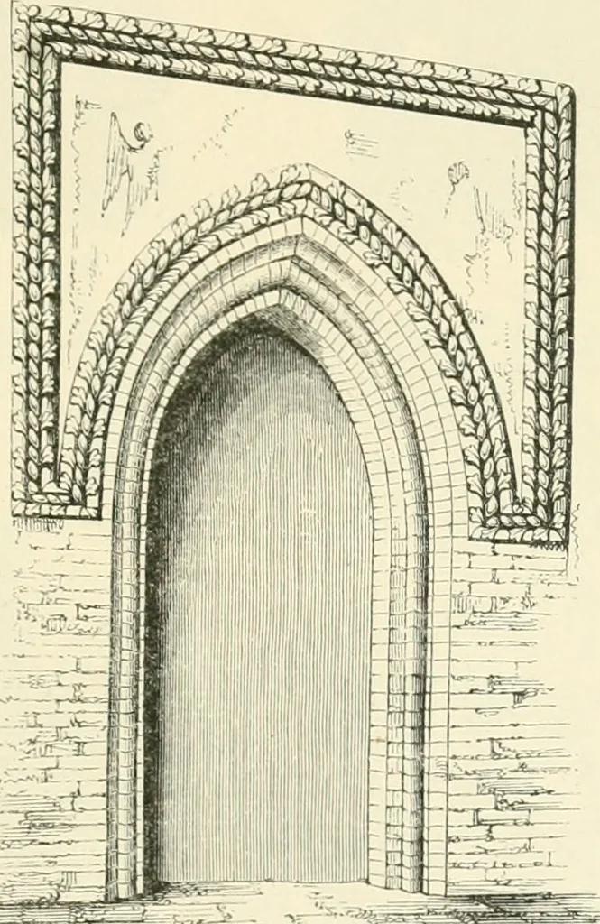 An illustration from Brick and marble in the middle ages: notes of tours in the north of Italy, 1874, leaf 162