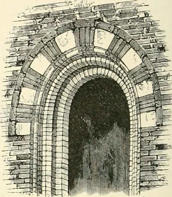 An illustration from Brick and marble in the middle ages: notes of tours in the north of Italy, 1874, leaf 163