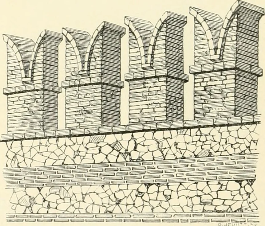 An illustration from Brick and marble in the middle ages: notes of tours in the north of Italy, 1874, leaf 163