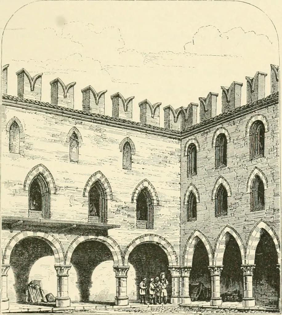 An illustration from Brick and marble in the middle ages: notes of tours in the north of Italy, 1874, leaf 164
