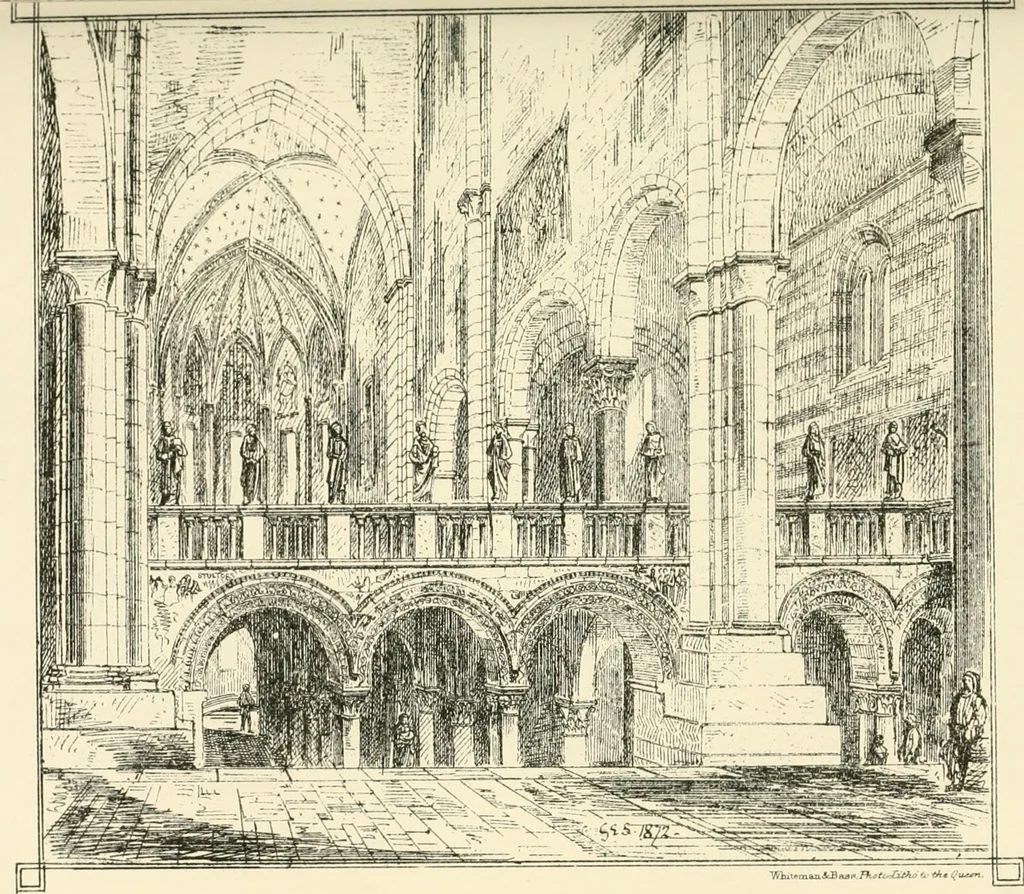 An illustration from Brick and marble in the middle ages: notes of tours in the north of Italy, 1874, leaf 174