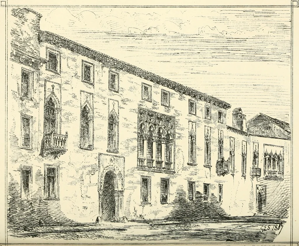 An illustration from Brick and marble in the middle ages: notes of tours in the north of Italy, 1874, leaf 201