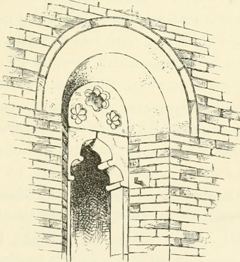 An illustration from Brick and marble in the middle ages: notes of tours in the north of Italy, 1874, leaf 210