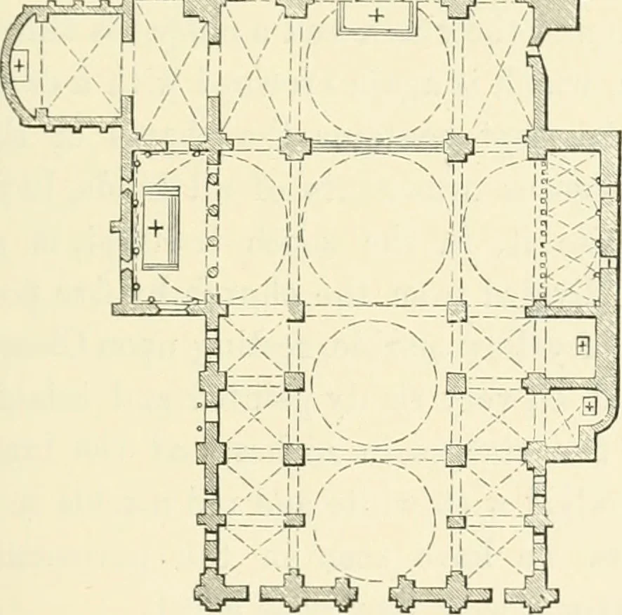 An illustration from Brick and marble in the middle ages: notes of tours in the north of Italy, 1874, leaf 216