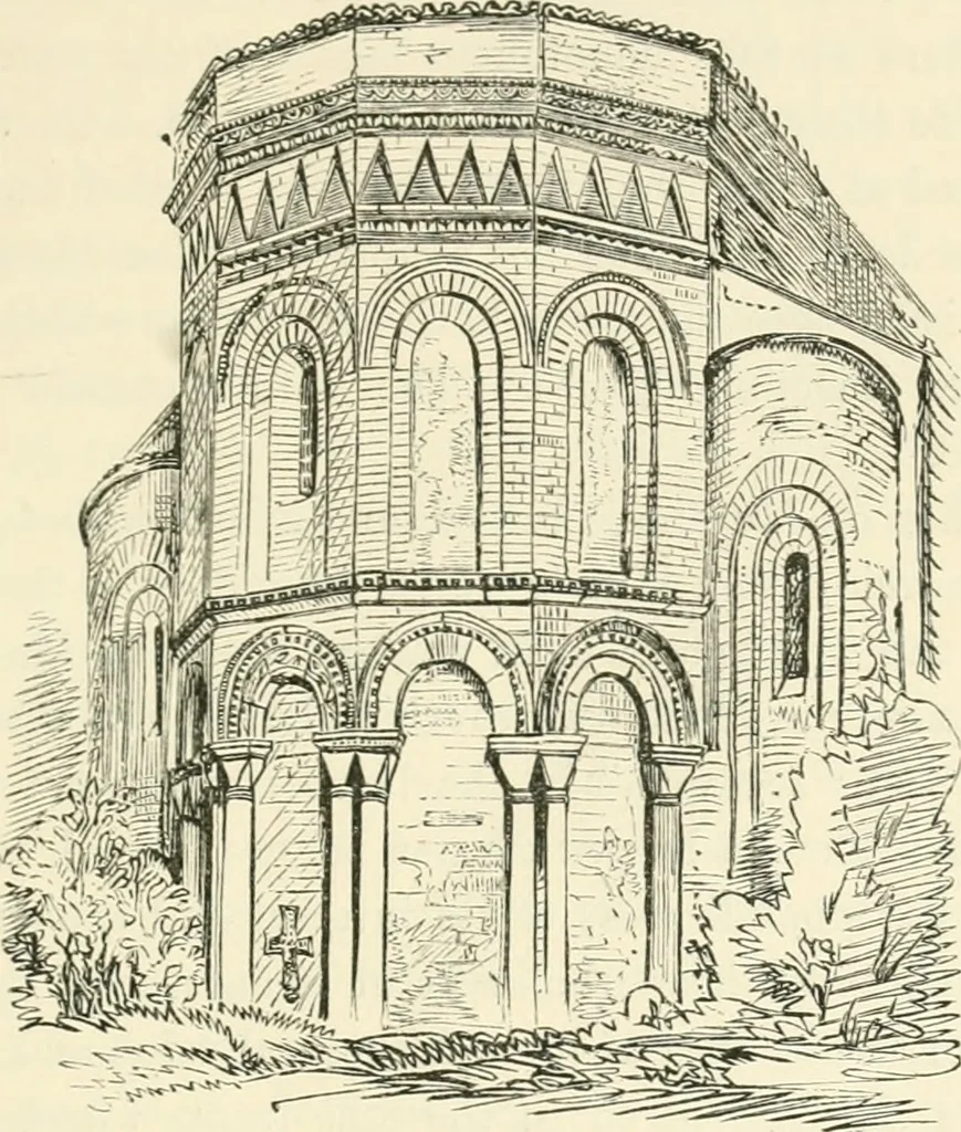 An illustration from Brick and marble in the middle ages: notes of tours in the north of Italy, 1874, leaf 246