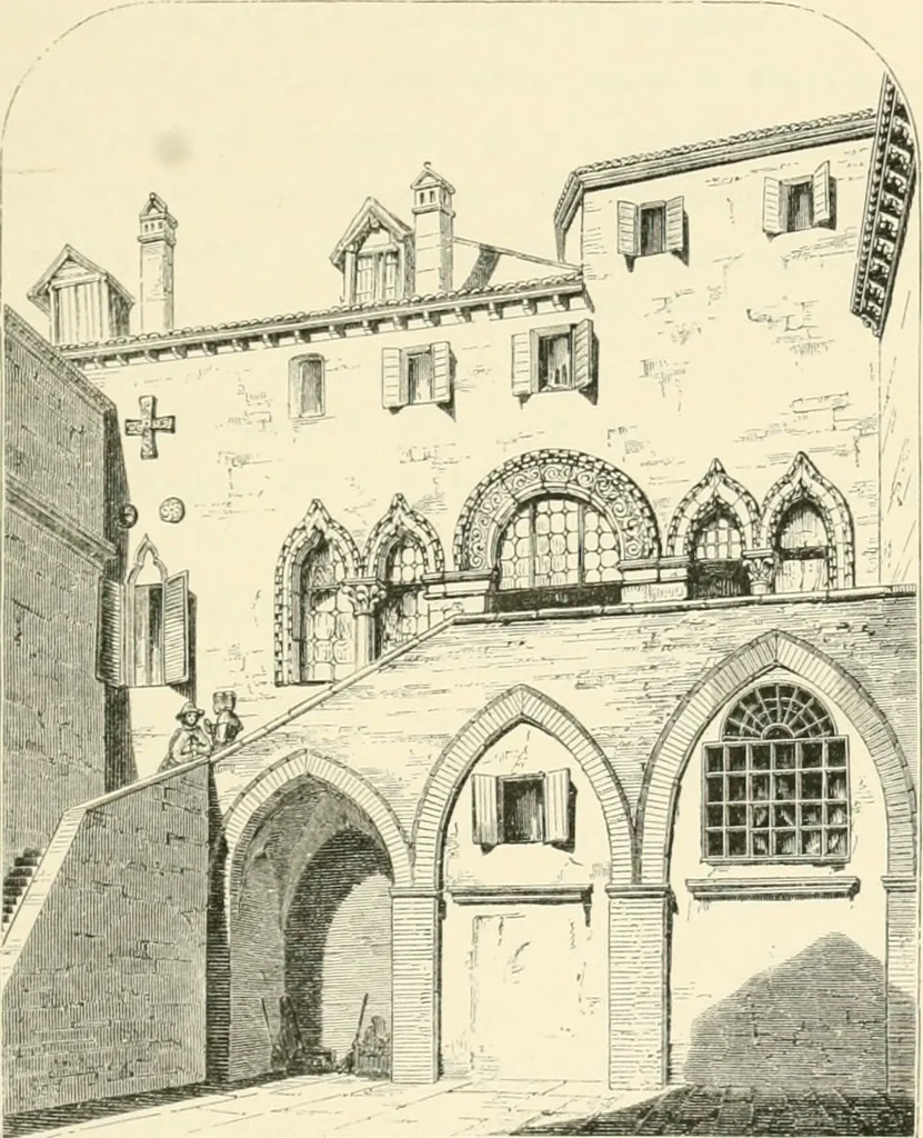 An illustration from Brick and marble in the middle ages: notes of tours in the north of Italy, 1874, leaf 280