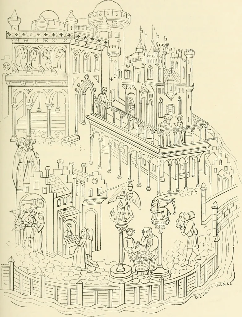 An illustration from Brick and marble in the middle ages: notes of tours in the north of Italy, 1874, leaf 290