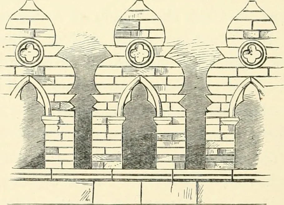 An illustration from Brick and marble in the middle ages: notes of tours in the north of Italy, 1874, leaf 305