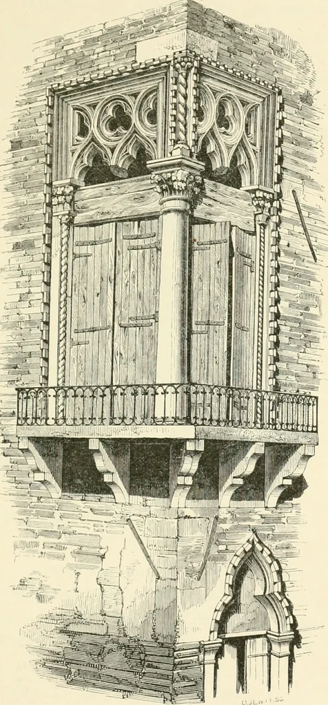 An illustration from Brick and marble in the middle ages: notes of tours in the north of Italy, 1874, leaf 308