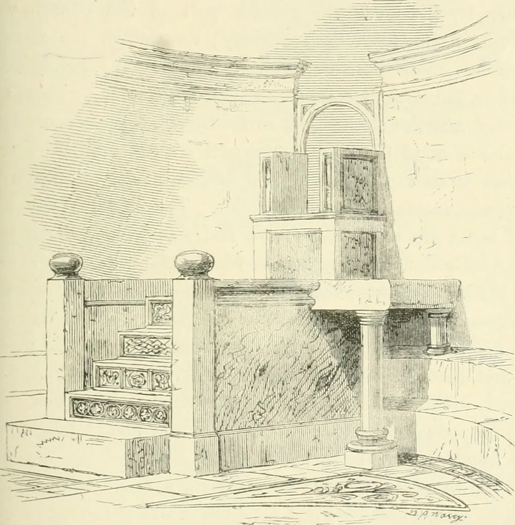 An illustration from Brick and marble in the middle ages: notes of tours in the north of Italy, 1874, leaf 342