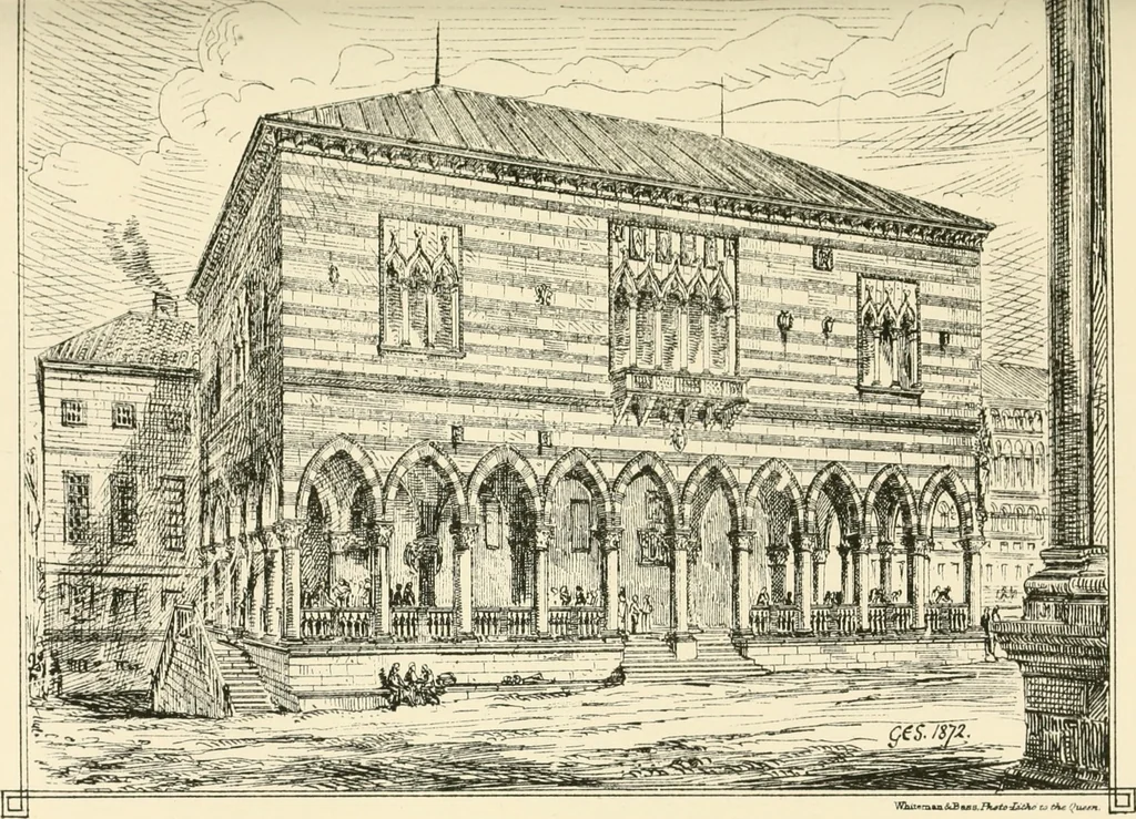 An illustration from Brick and marble in the middle ages: notes of tours in the north of Italy, 1874, leaf 350
