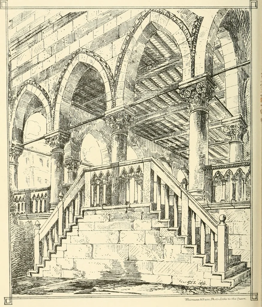 An illustration from Brick and marble in the middle ages: notes of tours in the north of Italy, 1874, leaf 353