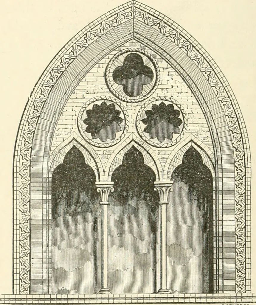 An illustration from Brick and marble in the middle ages: notes of tours in the north of Italy, 1874, leaf 371
