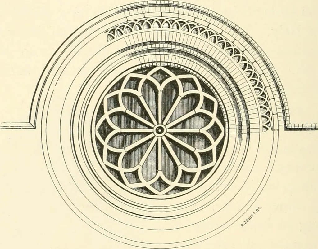 An illustration from Brick and marble in the middle ages: notes of tours in the north of Italy, 1874, leaf 387
