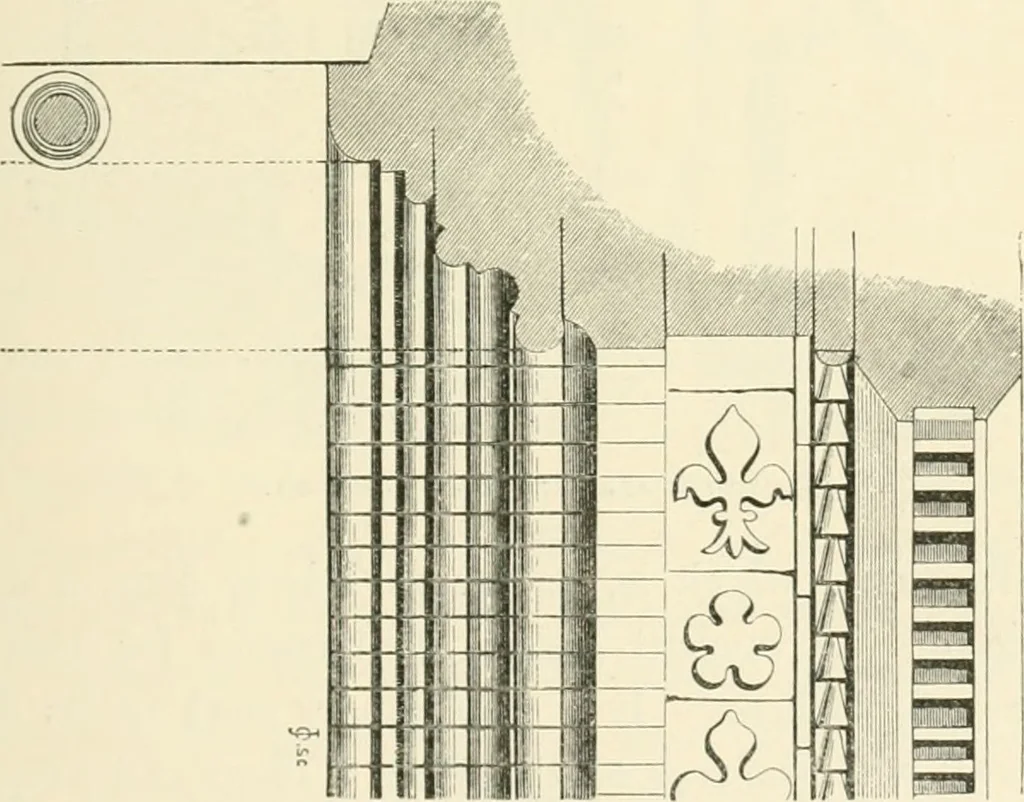 An illustration from Brick and marble in the middle ages: notes of tours in the north of Italy, 1874, leaf 390