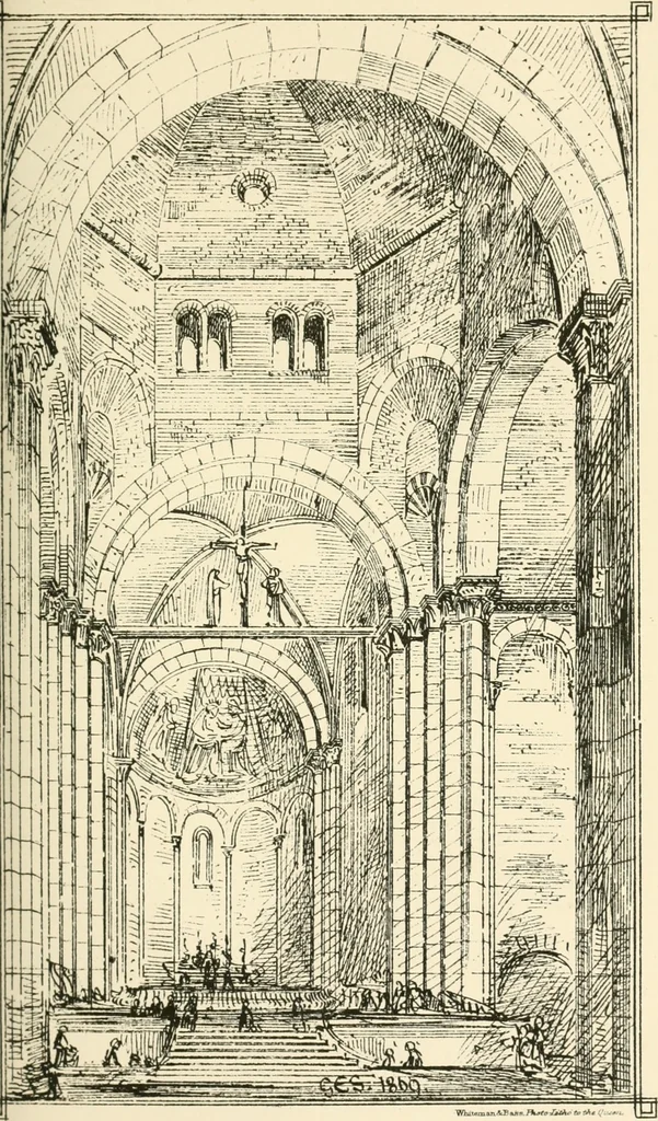 An illustration from Brick and marble in the middle ages: notes of tours in the north of Italy, 1874, leaf 398