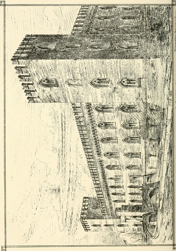 An illustration from Brick and marble in the middle ages: notes of tours in the north of Italy, 1874, leaf 401