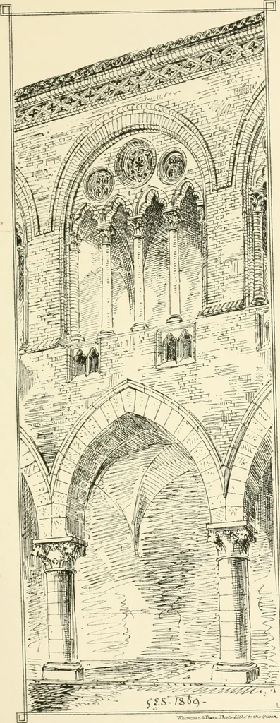 An illustration from Brick and marble in the middle ages: notes of tours in the north of Italy, 1874, leaf 404