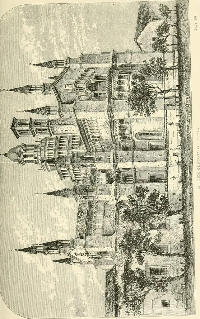 An illustration from Brick and marble in the middle ages: notes of tours in the north of Italy, 1874, leaf 416