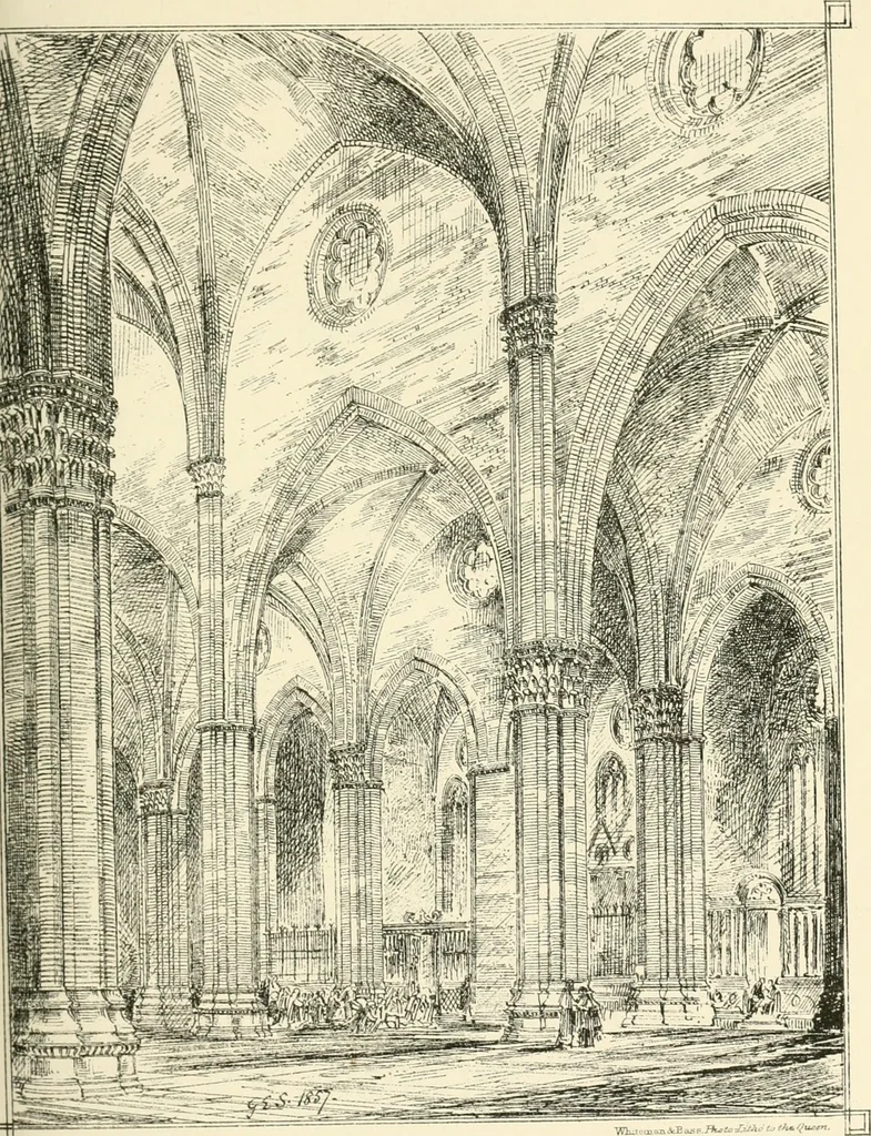 An illustration from Brick and marble in the middle ages: notes of tours in the north of Italy, 1874, leaf 432