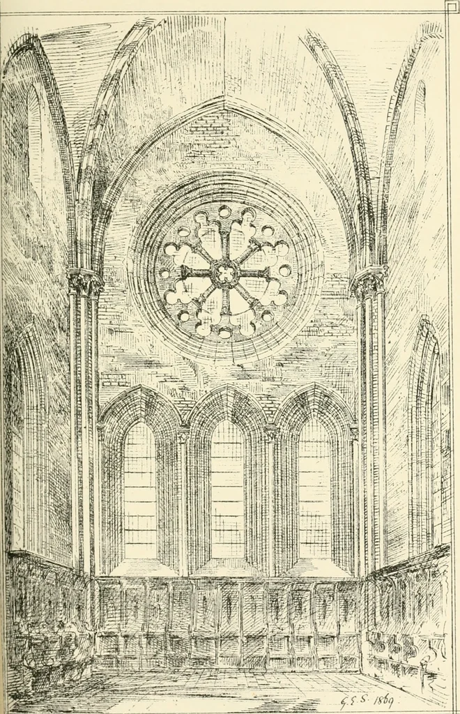 An illustration from Brick and marble in the middle ages: notes of tours in the north of Italy, 1874, leaf 484