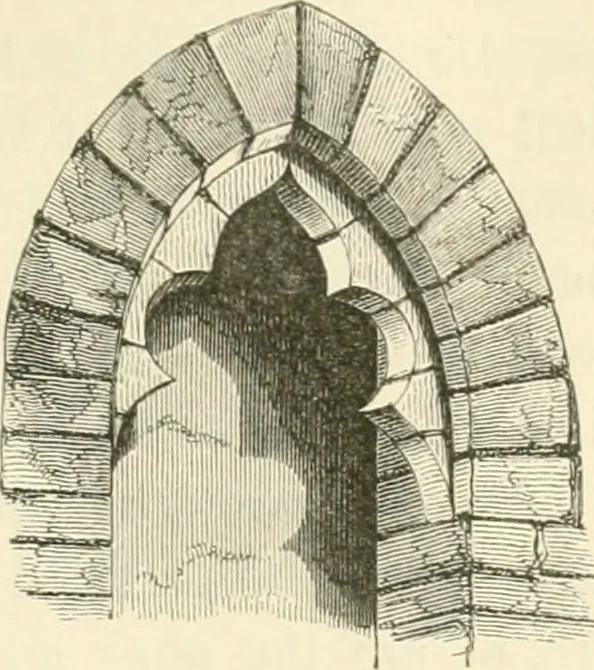 An illustration from Brick and marble in the middle ages: notes of tours in the north of Italy, 1874, leaf 556