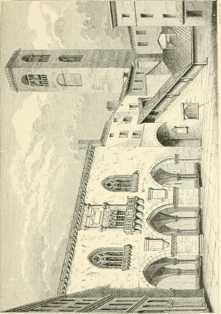 An illustration from Brick and marble in the middle ages: notes of tours in the north of Italy, 1874, leaf 94