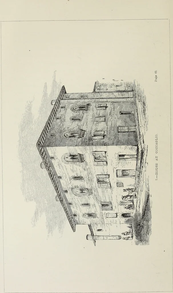 An illustration from Brick and marble in the Middle Ages : notes of tours in the north of Italy, 1874, leaf 107