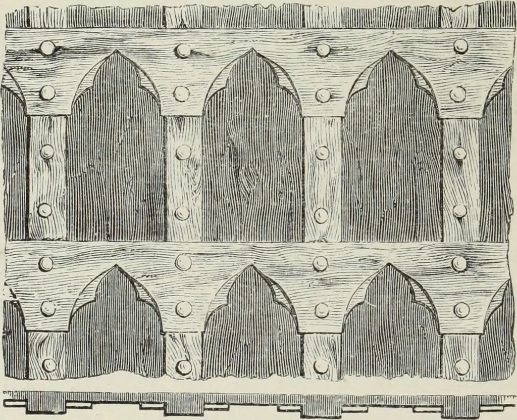 An illustration from Brick and marble in the Middle Ages : notes of tours in the north of Italy, 1874, leaf 147