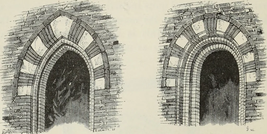 An illustration from Brick and marble in the Middle Ages : notes of tours in the north of Italy, 1874, leaf 161