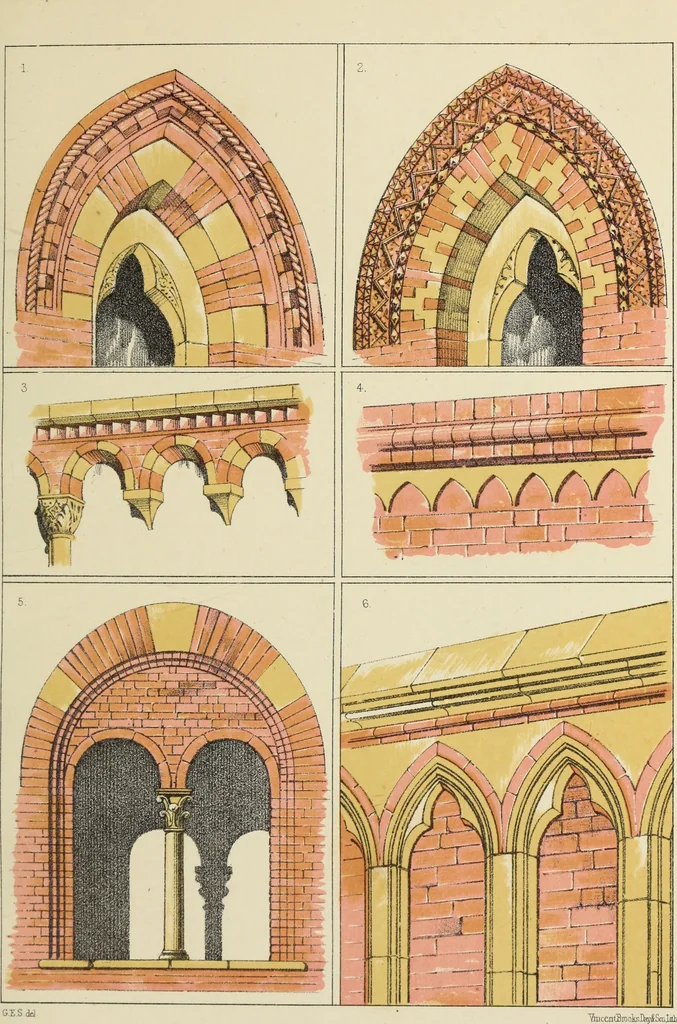An illustration from Brick and marble in the Middle Ages : notes of tours in the north of Italy, 1874, leaf 186