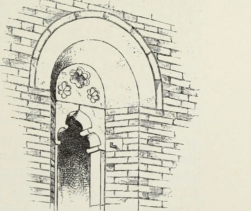 An illustration from Brick and marble in the Middle Ages : notes of tours in the north of Italy, 1874, leaf 208
