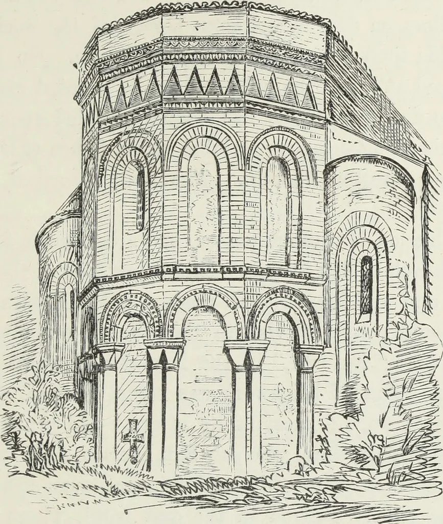 An illustration from Brick and marble in the Middle Ages : notes of tours in the north of Italy, 1874, leaf 244