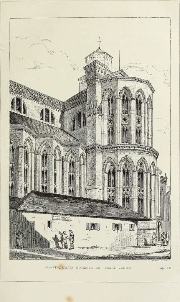 An illustration from Brick and marble in the Middle Ages : notes of tours in the north of Italy, 1874, leaf 256