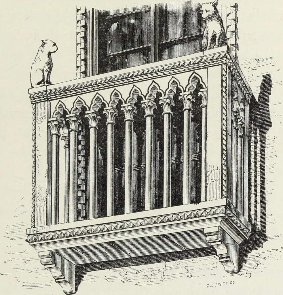 An illustration from Brick and marble in the Middle Ages : notes of tours in the north of Italy, 1874, leaf 308