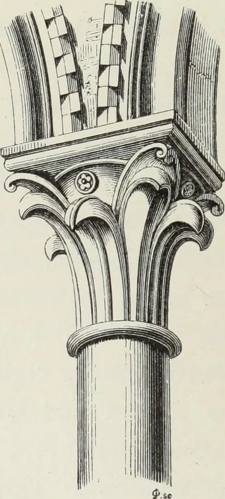 An illustration from Brick and marble in the Middle Ages : notes of tours in the north of Italy, 1874, leaf 311