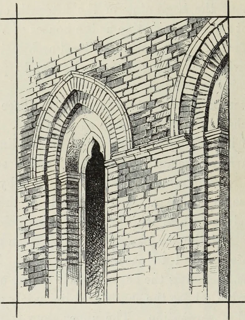 An illustration from Brick and marble in the Middle Ages : notes of tours in the north of Italy, 1874, leaf 353