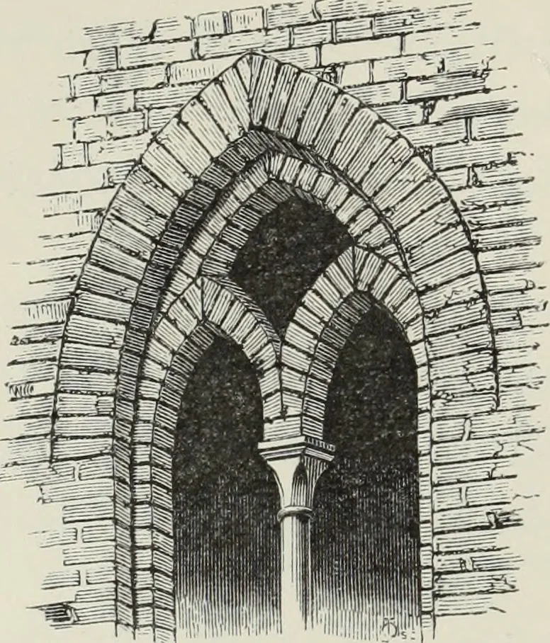 An illustration from Brick and marble in the Middle Ages : notes of tours in the north of Italy, 1874, leaf 377