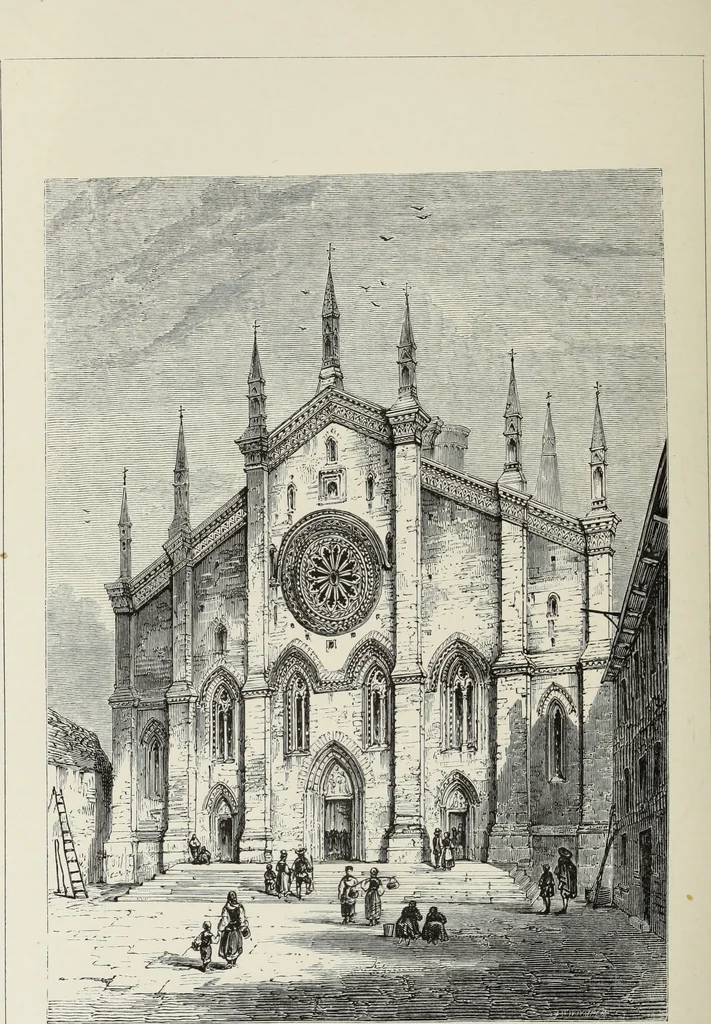 An illustration from Brick and marble in the Middle Ages : notes of tours in the north of Italy, 1874, leaf 405