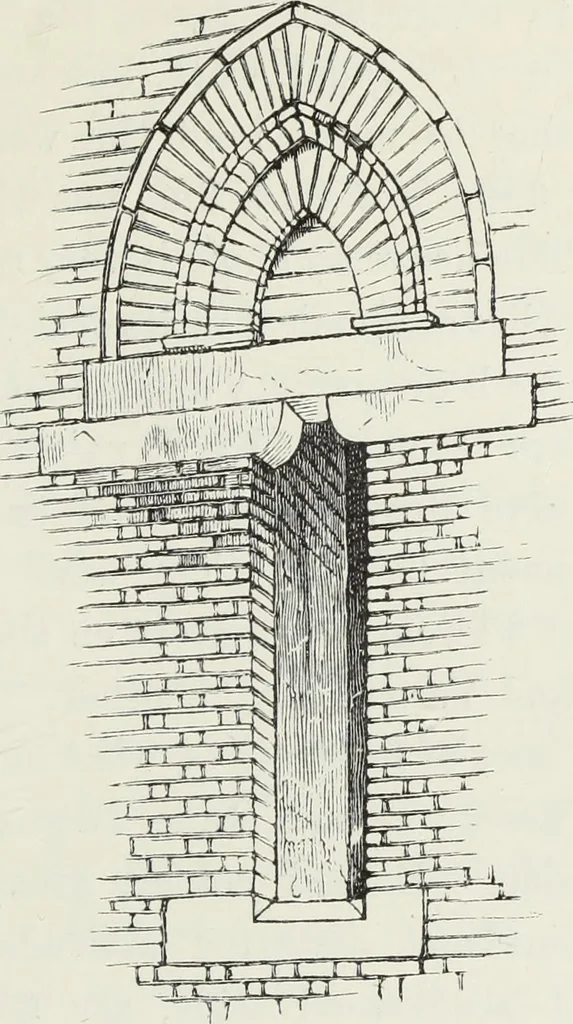 An illustration from Brick and marble in the Middle Ages : notes of tours in the north of Italy, 1874, leaf 440
