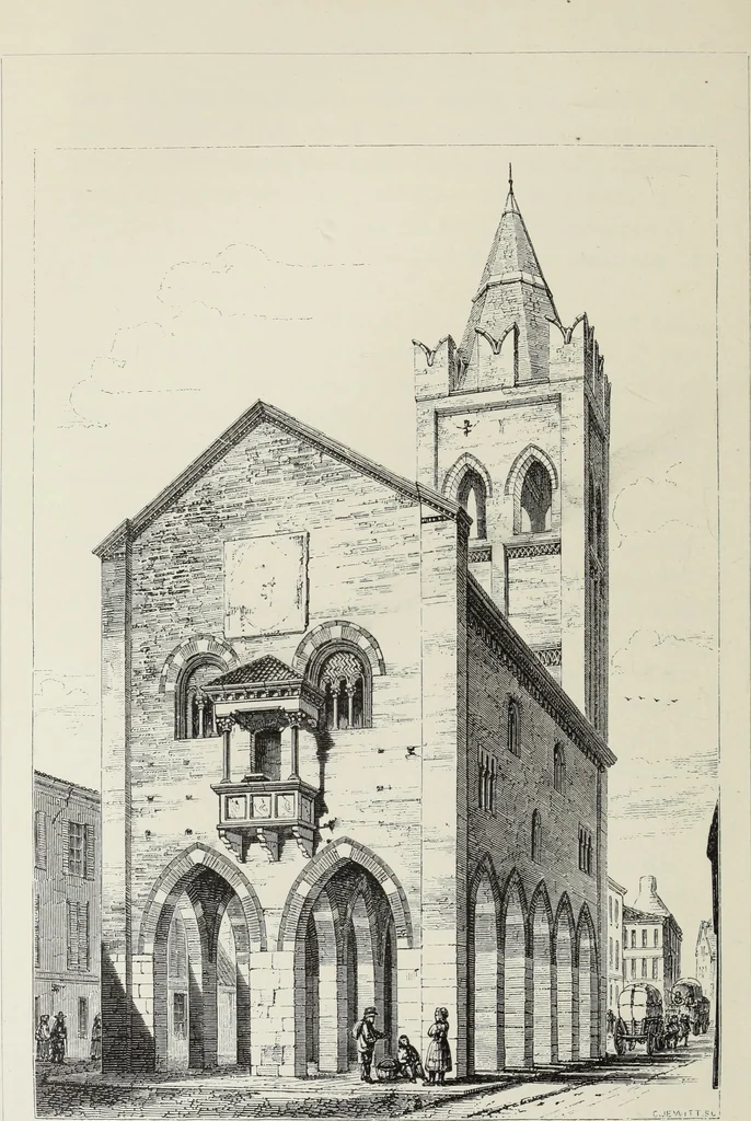 An illustration from Brick and marble in the Middle Ages : notes of tours in the north of Italy, 1874, leaf 489