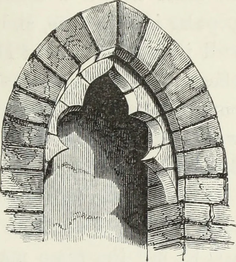 An illustration from Brick and marble in the Middle Ages : notes of tours in the north of Italy, 1874, leaf 554