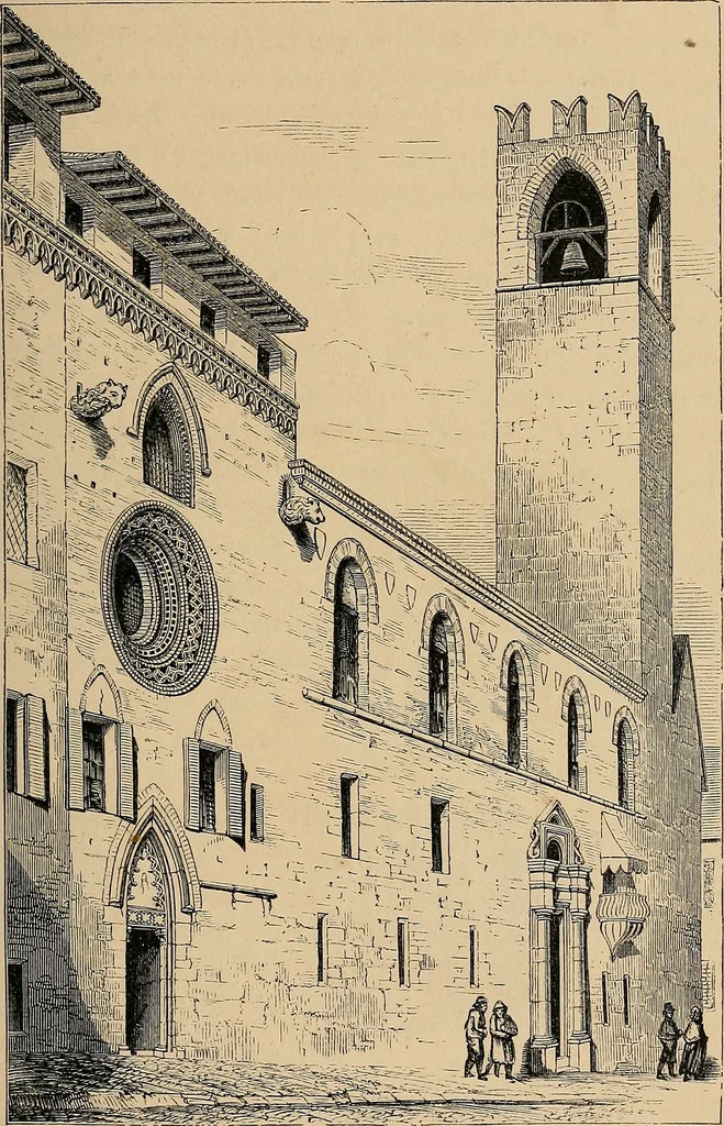 An illustration from Brick and marble in the Middle Ages: notes of a tour in the north of Italy, 1855, leaf 102