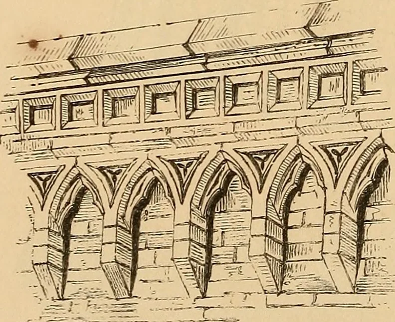An illustration from Brick and marble in the Middle Ages: notes of a tour in the north of Italy, 1855, leaf 105